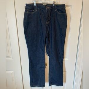 L.L. Bean Fully Lined Women’s Dark Blue Jeans